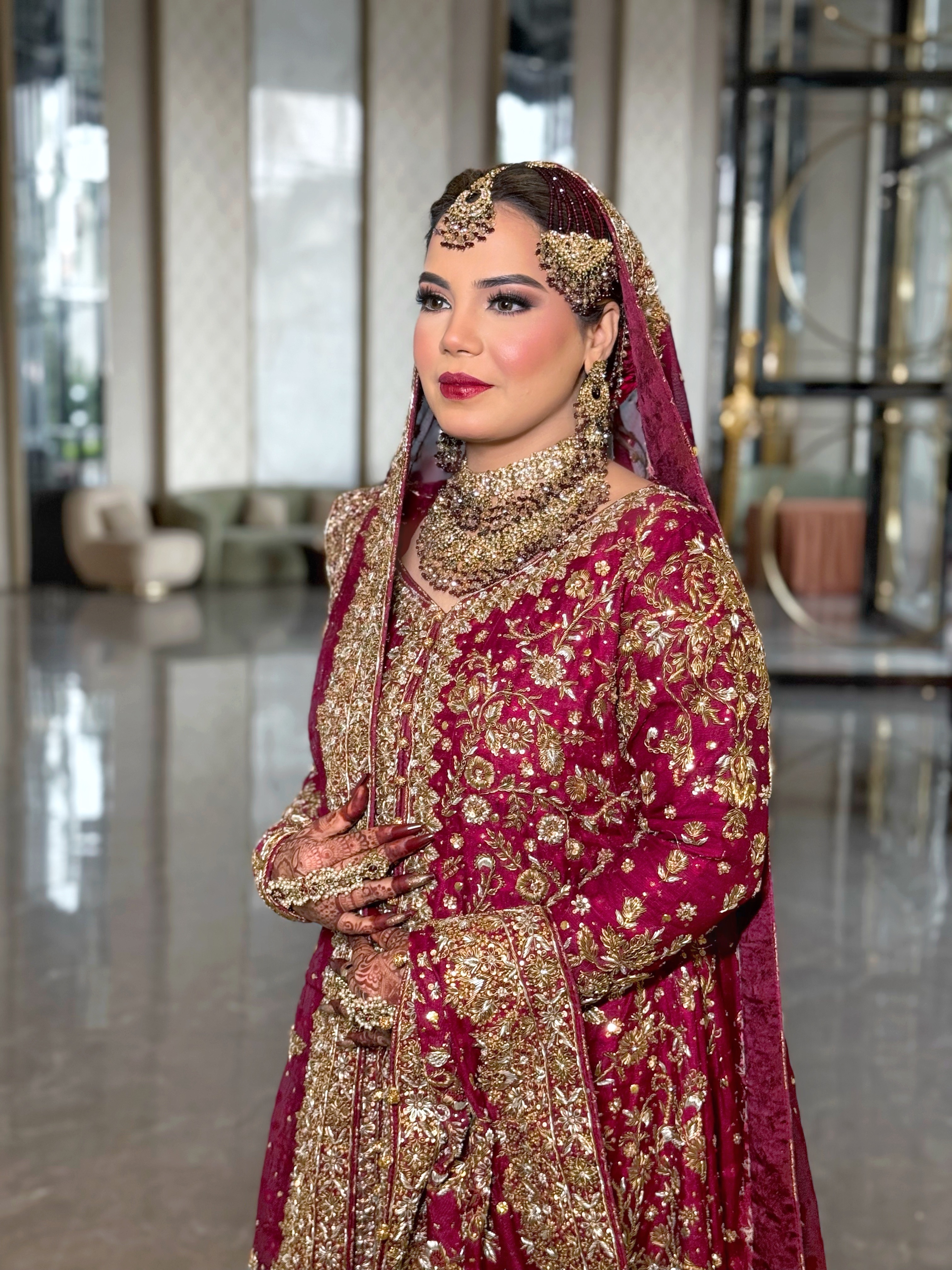 Lavender Light — engagement makeup by Soni Singh in Delhi